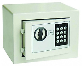 17 SPA ELEKTRONİK MİNİ KASA DUVARA ZEMİNE MONTE EDİLEBİLİR  17*23*17CM 4KĞ ( 9999,99TL )