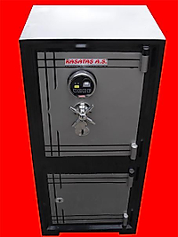 008PEÖ OFİS TİPİ PARMAK İZİ ELEKTRONİK ŞİFRELİ ÇELİK PARA KASASI  105*48*39CM 180KĞ ( 625€ )+KDV