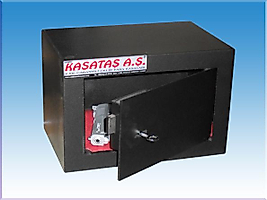 -020Y1AS OTEL TİPİ KASA ANAHTARLI ODA EMANET KASASI  20*30*20CM 6.34KĞ ( 99€  )