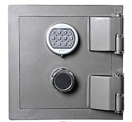 001EANADOLU OFİS VE EV TİPİ ELEKTRONİK ŞİFRELİ BETONLU MONTAJ DELİKLİ YÜKSEK GÜVENLİKLİ ZIRHLI ÇELİK PARA KASASI 35*35*35CM 100KĞ ( 450€ )