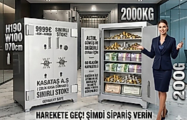 200 CM GARDLIP TİPİ VİP ÇELİK PARA KASASI