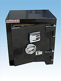 002EAS OFİS TİPİ TANK ZIRHLI TAM OTOMATİK KİLİTLEME TERTİBATLI TAM DİJİTAL ŞİFRELİ ÇELİK PARA KASASI  55*50*45CM 200KĞ ( 999€ )