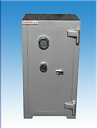 008MTCSAFE OFİS TİPİ ANAHTARLI 10 KLASÖR KAPASİTELİ TEK KAPAKLI ÇELİK PARA KASASI ( İÇ 86*69CM İÇ EN 42CM DER30CM ) 100*53*45CM 220KĞ ( 999€ )