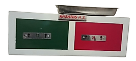 2 GÖZLÜ BİTLİS HASTANE TİPİ 2 ANAHTAR BİRARAYA GELMEDEN AÇILMAYAN MODELDE NARKOTİK İLAÇ KASASI 20*58*20CM 13KĞ ( 290€ )