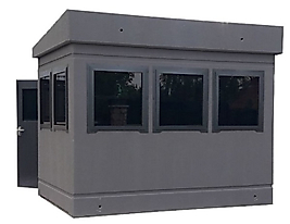 . KORUMALI TAŞINABİLİR TİPİ BR7 BALİSTİK BETON KURŞUN GEÇİRMEZ WCLİ VE LAVABOLU 2 KAPILI BR7 BETONLU NÖBET KULÜBESİ İÇ ÖLÇÜSÜ 240*300*200CM 20TON ( 39999EURO )