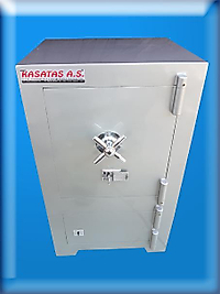 004SÜPRSN OFİS TİPİ ALTI DOLAPLI ANAHTARLI ÇELİK PARA KASASI 70*43*36CM 125KG ( 700€ )+KDV