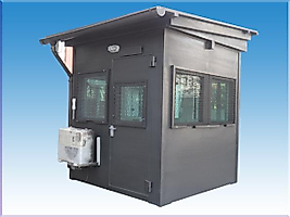 ALMAN TİPİ BR13 BALİSTİK 50 KALİPRE MERMİ KURŞUN GEÇİRMEZ UÇAKSAVAR VE ROKET MERMİSİNE DAYANIKLI ÇELİK NÖBET KULÜBESİ İÇ 240*200*200CM 13TON ( 99.000€ )