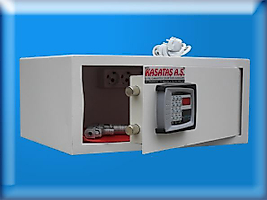 0043VEMUSYBEPE MUĞLA OTEL TİPİ TAM DİJİTAL ŞİFRELİ OTEL LAPTOP KASASI ( ACİL AÇMA ANAHTARLI ) 20*45*35CM 15KĞ ( 189€ )
