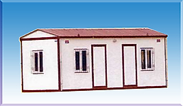 KUMANDA KABİNİ KURŞUN GEÇİRMEZ SÜPER ÖZEL TAM ZIRHLI PREFABRİK KONTEYNER 260*400*240CM 500KĞ ( 2900€ )