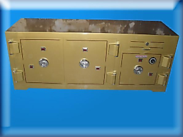 B200K3Ç1M1A6KYMAH KIRŞEHİR TİPİ YÜKSEK GÜVENLİKLİ DOLGULU 1 ANAHTARLI MEKANİK ŞİFRELİ KUYUMCU KASASI 80*200*60CM 2100KĞ ( 2.999€ )