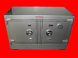 B120K2E14AMETİN MUĞLA ULA TANK ZIRHLI BANKO TİPİ KUYUMCU KASASI  80*120*60CM 1200KĞ ( 1800€ )