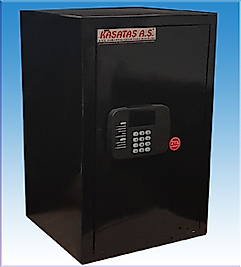 0052MAKFANS 20 MOTORLU SÜRGÜLÜ TAM DİJİTAL TİPİ OTEL ODA LCD EKRANLI ELEKTRONİK ŞİFRELİ EMANET KASASINI DIŞ 52*36*36CM İÇ 51*35*30CM 20KĞ ( 520€ )
