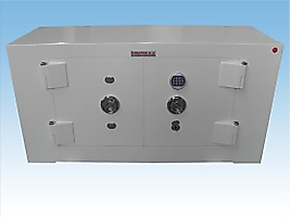 B160K3Ç1M6A 160 CM LİK NEVŞEHİR ÜRGÜP TİPİ OKSİJEN KESMEYE MATKAP DELMEYE KARŞI YÜKSEK GÜVENLİKLİ BANKO KUYUMCU KASASI 80*160*60CM 1.6 TON ( 2399€ )
