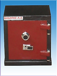 001AÖCELALTL OFİS TİPİ MONTAJ DELİKLİ ÇELİK PARA KASASI 40*35*30CM 100KĞ ( 399€ )