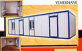 Prefbrik Mutfak ve Yemekhane Konteyner 206*300*700cm ( 4900€ )+kdv Kargo Dahildir *KAMPANYALI ÜRÜN*