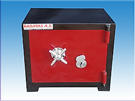 001GSMA EV TİPİ 1 ANAHTARLI ÇELİK PARA  KASASI 35*45*40CM 100KĞ ( 450€ )