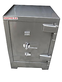 007TKLMAGÖKTŞ OFİS TİPİ ÖZEL ANAHTARLI TANK ZIRHLI TEKKAPILI  ÇELİK PARA KASASI 80*56*56CM 410KĞ ( 1199€ )