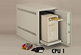 CPU KASASI ( TABANA MONTAJ DELİKLİ ARAKADAN HAVALANDIRMALI VE KABLO ÇIKIŞLI TELESKOPİK RAYLI İÇ 60*25*60CM ) 70*35*75CM 50KĞ ( 999€ )