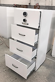 004ÇKILINÇ Banka Çekmeceli Yanmaz Evrak DolabI  140*67*50cm 200Kg ( 2999€ )