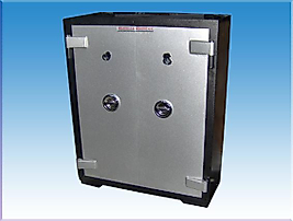 00110G2 OFİS GARDLOP TİPİ ÇİFT KAPILI TANK ZIRHLI ÇELİK PARA KASASI 140*100*60CM 1 TON (  3.900€  )