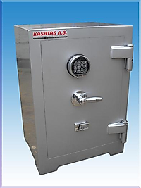 004EMASE GAZİANTEP OFİS TİPİ AMERİKAN ELEKTRONİK ŞİFRELİ ÇELİK PARA KASASI 70*50*45CM 160KĞ ( 799€ )
