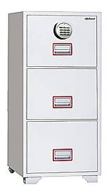 EURO3000 OFİS TİPİ ELEKTRONİK ŞİFRELİ 3 ÇEKMECELİ 1SAAT DAYANIKLI YANMAZ 3 ÇEKMECELİ TEKERLİ YANMAZA KARTOTEKS ÇEKMECELİ 1124 x 528 x 675 (mm) 206KĞ ( 2.395€ )