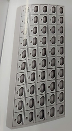 PLEXİ 50 GÖZ CEP TELEFONU VE CÜZDAN KASASI ( PLEXİ ) 160*92*20CM ( 999€ )