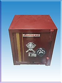 001M OFİS TİPİ  ANAHTARLI VE MEKANİK ŞİFRELİ ÇELİK PARA KASASI 40*37*32CM 100KĞ ( 499€ )
