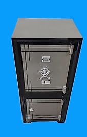 008ETHEREUMAÖ BETON DOLGULU KAPAKLI ÖZEL OFİS TİPİ ALTI DOLAPLI ÖZEL  ÇELİK PARA KASASI 105*48*39CM 200KĞ ( 999€ )