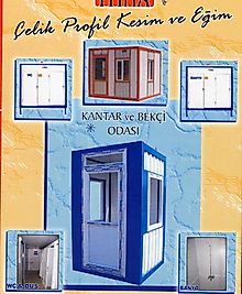 Prefbrik Konteyner Kantar Bekçi OdasI  260*150*150cm ( 1750€ )+KDV ADRESE TESLİM
