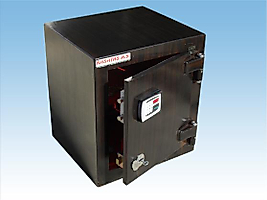 002BE  OFİS TİPİ ELEKTRONİK ÇELİK PARA KASASI ( ÇORLU TEKİRDAĞ )  ( CEVİZ RENK ) DIŞ ÖLÇÜ 50*46*40CM ( İÇ ÖLÇÜ 40*37*30CM ) 200KĞ ( 36999TL  )+KDV ADRESE TESLİM