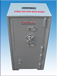 * 007AKUMBARA DİVRİGİ CAMİ BAĞIŞ KASASI ( KUMBARA KASA ) 85*44*38CM 130KĞ ( 499€ )