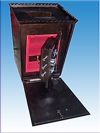 004TZSK İZMİT OFİS TİPİ SÜPER ÖZEL TANK ZIRHLI SAKSI TİPİ ÇELİK PARA KASASI  75*65*65CM 250KĞ ( 999€ )