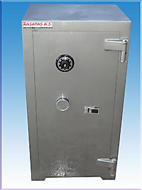 008MTCFSAF TC IRAK ERBİL KONSOLOSLUĞU OFİS TİPİ 10 KLASÖR KAPASİTELİ ÇELİK PARA KASASI ( İÇ YÜKSEKLİK 66.5CM İÇ EN 42CM )  100*53*45CM 220KĞ ( 999€ )