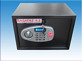 0025AKLYL OFİS TİPİ LCD EKRANLI ELEKTRONİK ŞİFRELİ ELEKTRONİK KASA DIŞ 25*35*25CM İÇ 24*34*20CM 10KĞ ( 399€ )