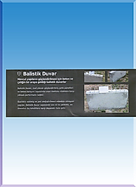 BALİSTİK DUVAR ( 999€ )