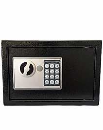 0020KİE  OTEL ODA TİPİ ELEKTRONİK KASA ( ACİL AÇMA ANAHTARLI ) 20*30*20CM 5.030GR ( 49€  )+KDV