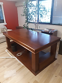 5 KATLI BİNAYA EŞDEĞER 60 TON YÜKE DEPREME DAYANIKLI YEMEK VE TOPLANTI  İÇTEN ÇELİK ZIRHLA BİRBİRİNE BAĞLI DEPREM MASASI  75*90*180CM 333KĞ ( 3.999€ )