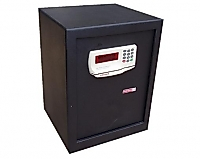 002EUROE OFİS TİPİ KREDİ KARTLI İLE  VE ELEKTRONİK ŞİFRELİ İLE AÇILABİLEN ÇELİK PARA KASASI 55*42*38CM 100KĞ ( 999€ )