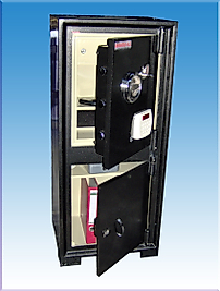 009ÇKE OFİS TİPİ ELEKTRONİK ŞİFRELİ ALTI KLASÖR YERLİ DİJİTAL ÇELİK SİLAH KASASI 115*48*40CM 200KĞ ( 899€ )+KDV ADRESE TESLİM
