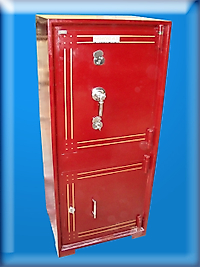 0011Ç2A OFİS TİPİ ALTI DOLAPLI MAYMUNCUK AÇMAZ MATKAP DELMEZ ANAHTARLI ÇELİK PARA KASASI 140*60*50CM 500KĞ ( 1399€ )