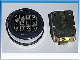 AMERİKAN TİPİ NİKELAJLI ELEKTRONİK ŞİFRE ( 101€ )+KDV ADRESE TESLİM