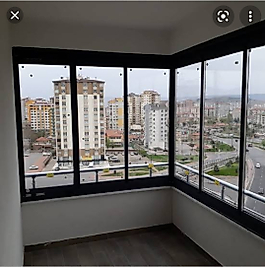 ISI CAMLI ÇİFT CAM CAM BALKON 1 METRESİ ( 999€ )+KDV