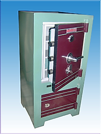 007AÇ EV TİPİ YEŞİL ZIRHLI ÇELİK PARA KASASI  85*45*38cm 200Kg ( 379€ )