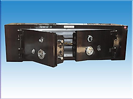 B170A4M2A  KASTAMONU BANKO TİPİ GÜMÜŞ CÜ KASASI ( 1 ADET MEKANİK ŞİFRELİ )  50*170*55CM 1500KĞ ( 2550€ )