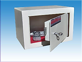 KUTUSU İLE TABANCA KOYMAK İÇİN TABANCA KASASI ( GUN SAFE ) 40*44*40CM 15KĞ ( 299€ )+KDV