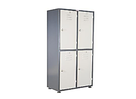 . 4LÜ SOYUNMA DOLABI 80x42x195 57KĞ ( 399€ )+KDV