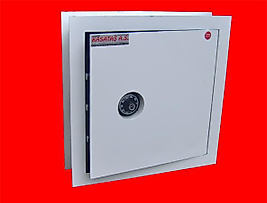 *060M MEKANİK ŞİFRELİ ANKASTRE GÖMME DUVAR KASASI ( ANAHTARSIZ ÇELİK PARA KASASI ) 60*60*14CM 30KĞ ( 599€ )