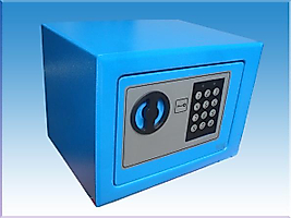 0017İEMAVİ  ANTALYA ALANYA ALARA CLUB AqUA PLAZA OTEL ODA TİPİ ELEKTRONİK KASA ( ACİL AÇMA ANAHTARLI ) 17*23*17CM 3.730GR ( 49€  )