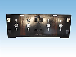 B200K4M1A7KYMAÖ HAKKARİ ŞEMDİNLİ BANKO TİPİ YÜKSEK GÜVENLİKLİ KUYUMCU KASASI 75*200*50CM 2 TON ( 2999€ )